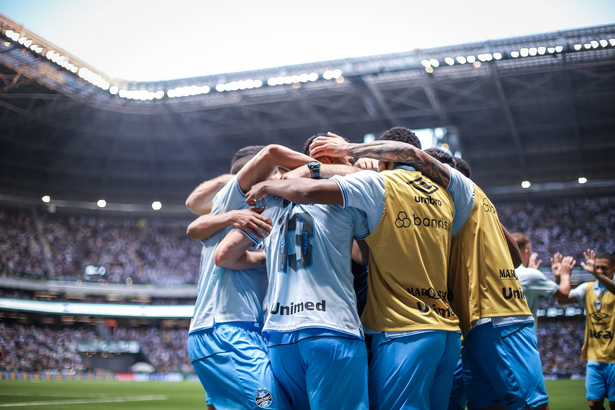Jogadores do Grêmio