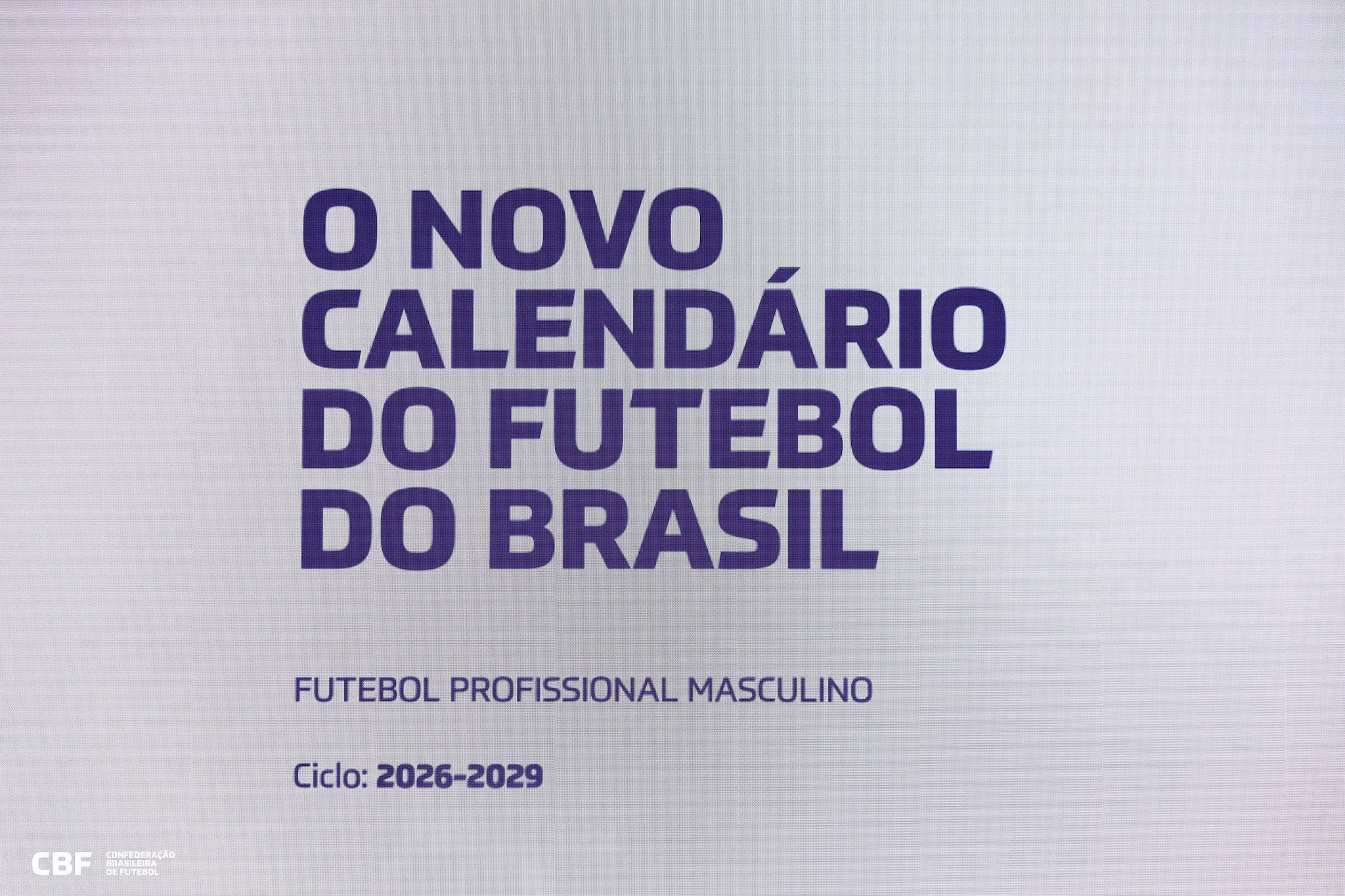 Calendário Futebol brasileiro