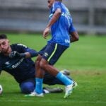 Goleiro Felipe Scheibig pelo Grêmio