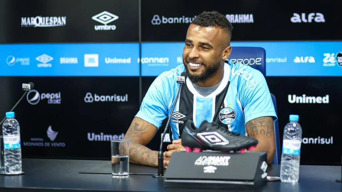 Alex Santana, novo reforço do Grêmio