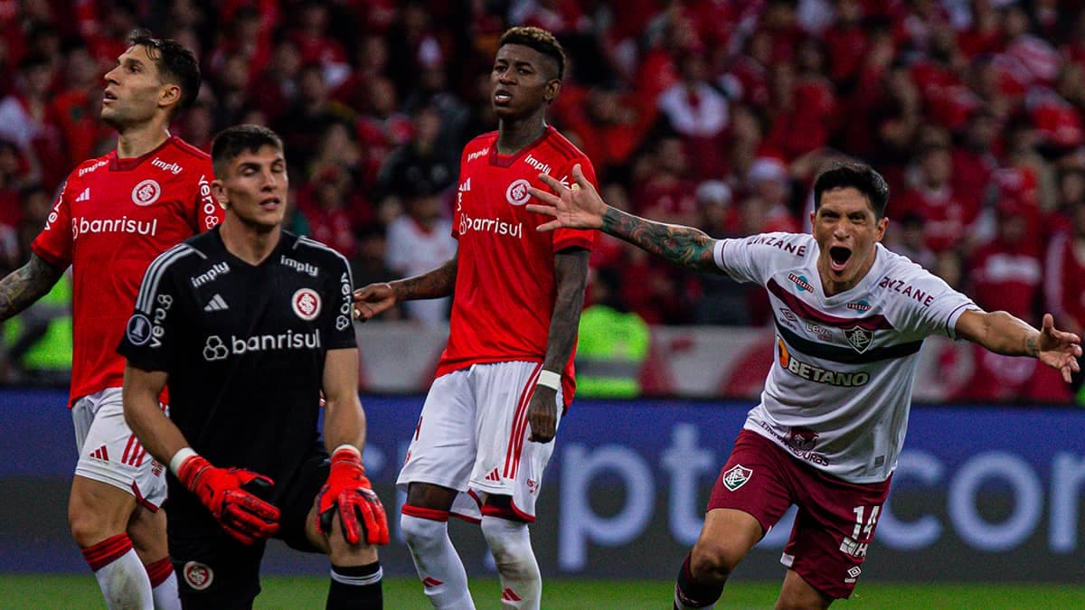 Cano comemora gol contra o Inter