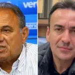 Denis Abrahão e Marcelo Marques, pré-candidatos à presidência do Grêmio