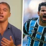 Dodô e Diego Costa do Grêmio