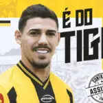 Lateral Mayk, ex-Grêmio, anunciado pelo Novorizontino