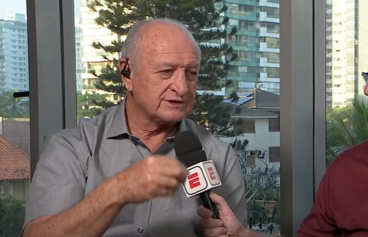 Coordenador técnico do Grêmio, Felipão concede entrevista aos canais ESPN