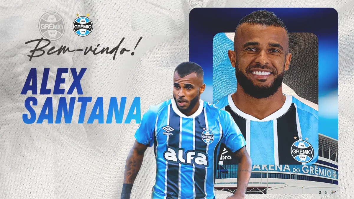 Grêmio anuncia Alex Santana, do Corinthians