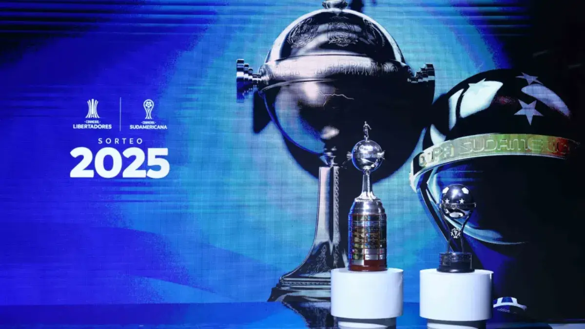 Sorteio da Copa Sul-Americana 2025 na sede da Conmebol