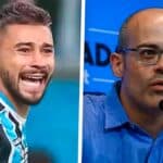 João Pedro e Paulo Caleffi pelo Grêmio