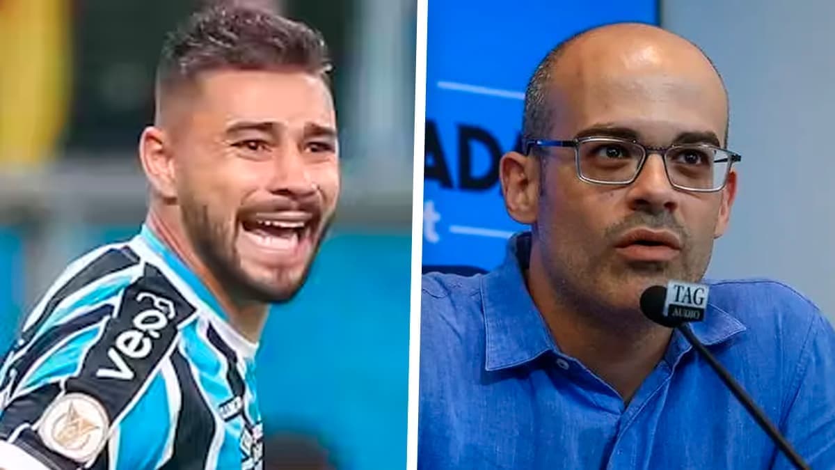 João Pedro e Paulo Caleffi pelo Grêmio