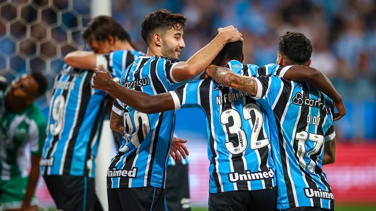 Jogadores do Grêmio