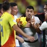 Luis Suárez discute com Borja