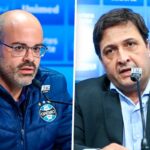 Paulo Caleffi e Alberto Guerra no Grêmio