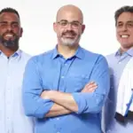 Maicon, Paulo Caleffi e Danrlei