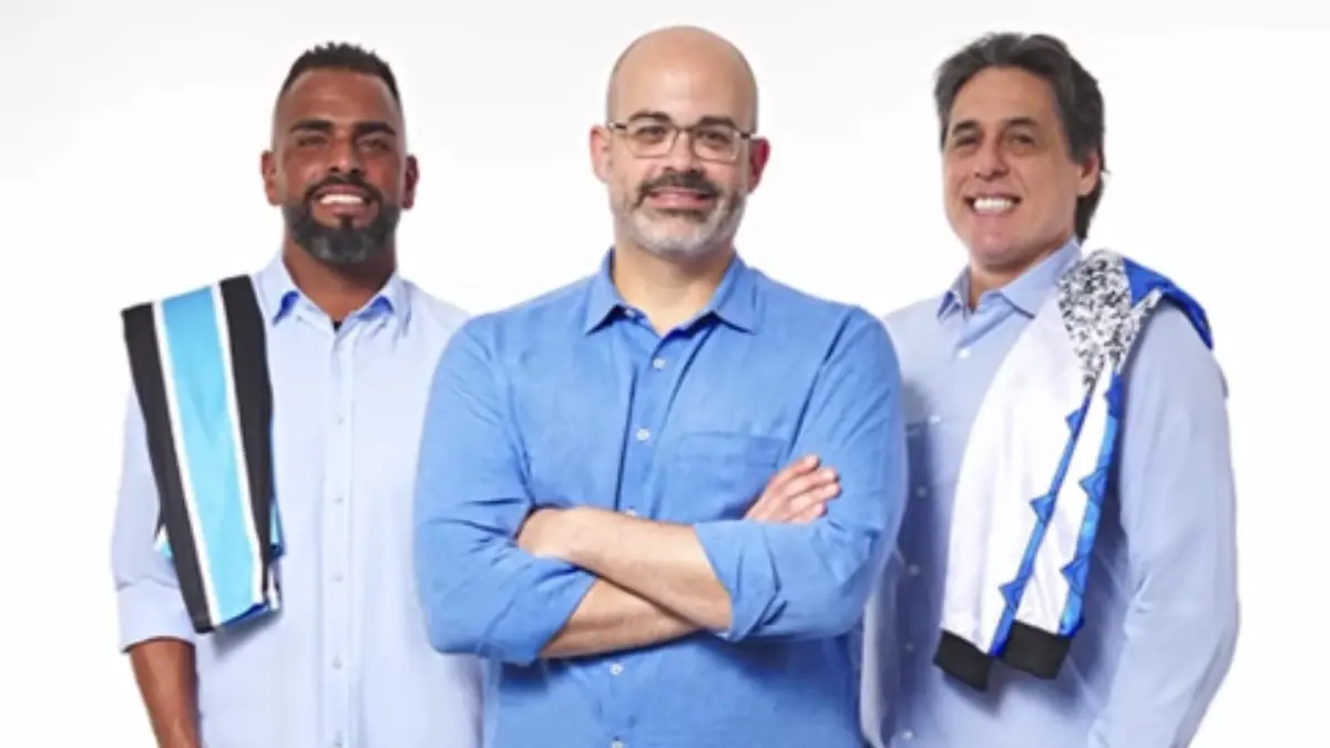 Maicon, Paulo Caleffi e Danrlei