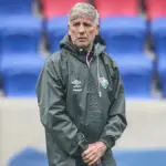 Técnico Renato Portaluppi em treino do Fluminense