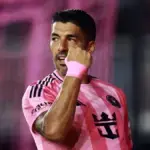 Suárez ex-Grêmio comemorando gol do Inter Miami
