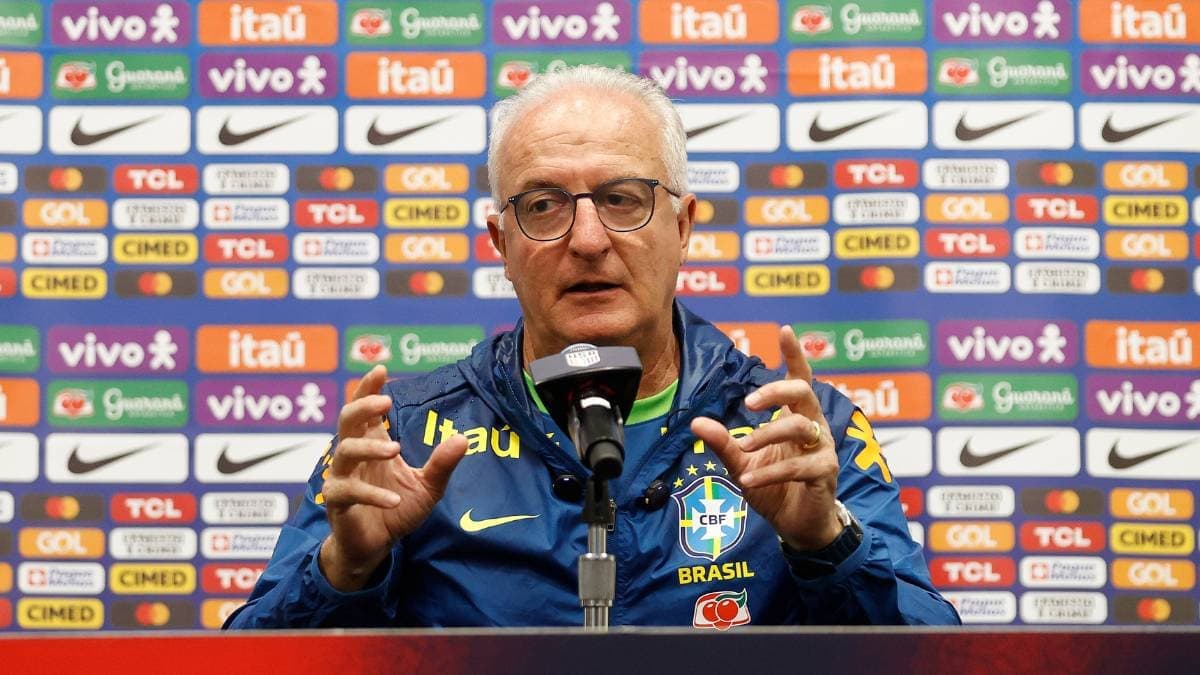 Técnico Dorival Jr., da Seleção Brasileira